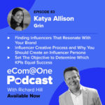 katya influencer marketing for ecommerce podcast cover