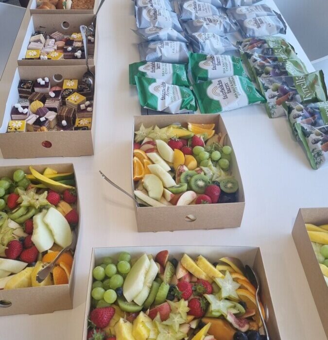 selection of the buffet food we had at our london event about ecommerce marketing