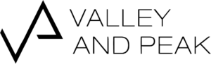 valley and peak logo with no background