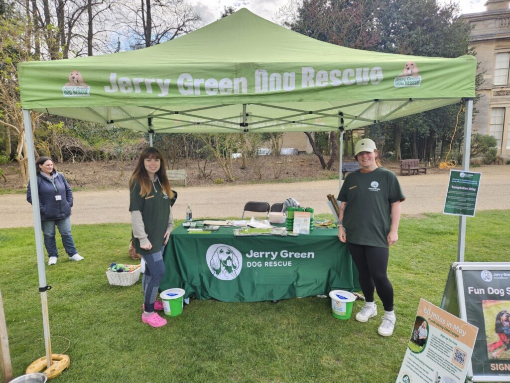 picture of sadie and carrianne volunteering at jerry green dog rescue at normanby hall