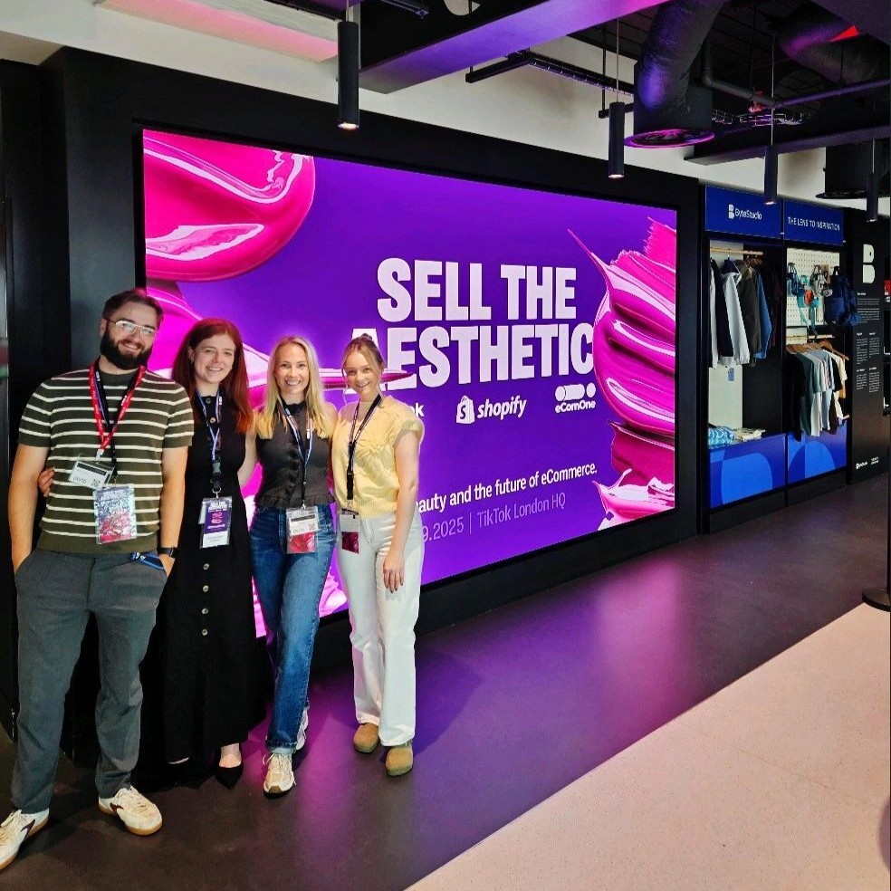 the team at tiktok hq sell the aesthetic event